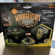 Rare Hard to Find NIB NOS Hexbug Warrirors Battling Robots Viridia vs Tronikon