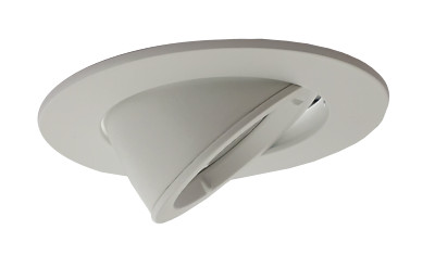 Large Gu10 Scoop Tilt Directional Recessed Ceiling Led Spotlight Downlights Ebay