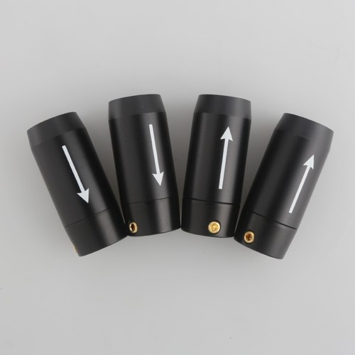 4x 11mm HIFI Audio Pants Y Splitter RCA Cable Speaker Cable Wire pant alluminium - Picture 5 of 10