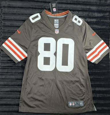 Cleveland Browns Jersey Mens Large Brown NFL Football Nike Jarvis Landry 80