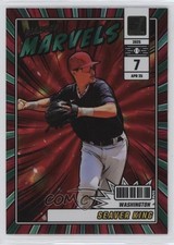 2025 Panini Donruss Diamond Marvels Green Laser Seaver King #18 16wc