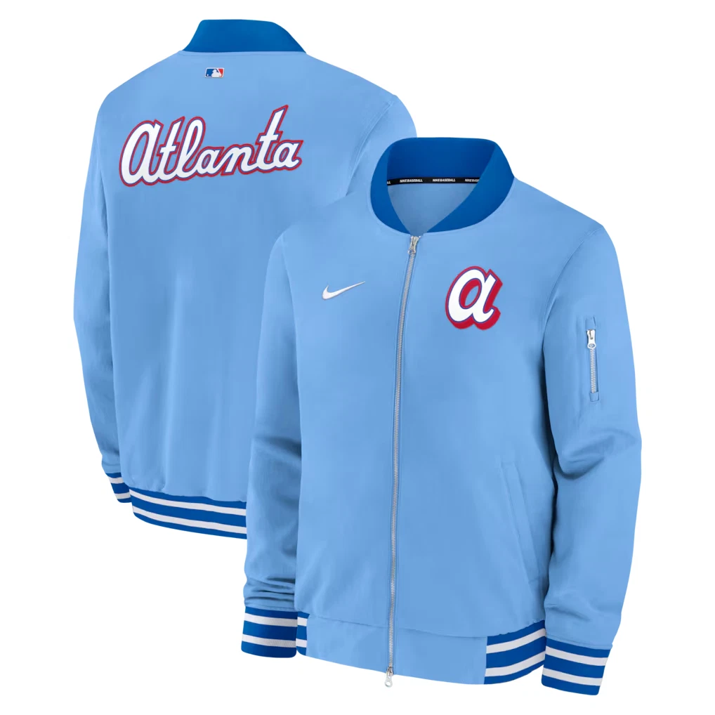 Atlanta Braves Blue MLB Jackets for sale | eBay