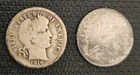 1910 S Barber Dime No Date 10 Centavos Mexico See Pictures For Details
