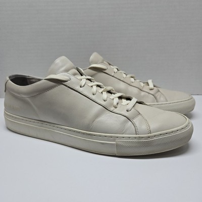 COMMON PROJECTS Original Achilles Tofu Leather Sneakers 2292 Size EU 43 US 10