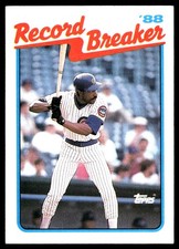 Andre Dawson 1989 Topps #4 Chicago Cubs MLB READ FREE SHIPPING AutographDen