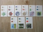 Japan Stamp First Day Cover 80 Yen ～205 Yen 9 Covers 2014