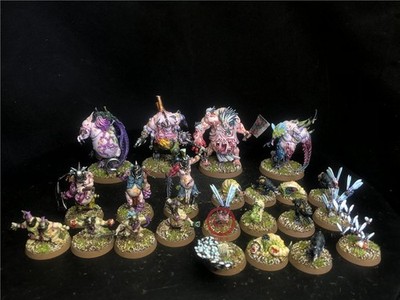 Warhammer 40K DPS painted Kill Team: Gellerpox Infected SK7722