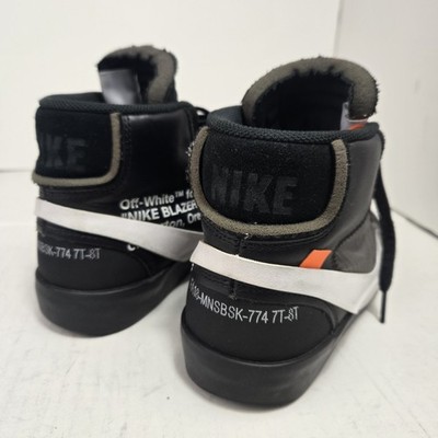 Off-White x Nike Blazer Mid Grim Reapers Men's Sz 7.5 Women's Sz 9