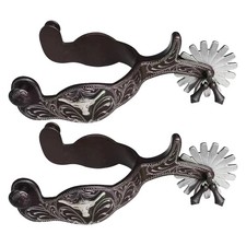 Western Spurs Equestrian Sports Supplies Metall-Cowboy-Sporen für Pferde-Upgrad