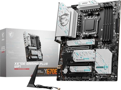 MSI X670E Gaming Plus WiFi + Ryzen 7 9700X CPU Combo AM5 DDR5 ATX
