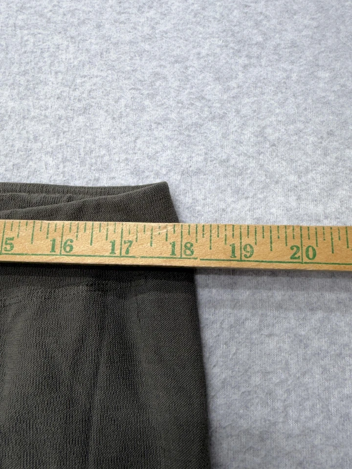 Брюки женские Eileen Fisher большие оливково-зеленые эластичные на лодыжке сделано в США - Изображение 3 из 4