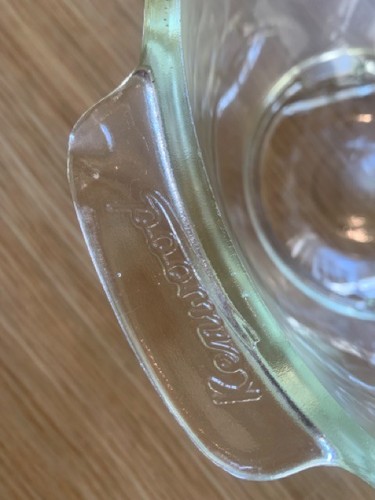 VINTAGE KENWOOD CHEF FOOD MIXER CLEAR GLASS BOWL - A700 (A/B/D) - Picture 3 of 5
