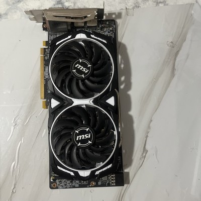 MSI AMD Radeon RX 580 ARMOR 4GB OC PCIe x16 DP HDMI DVI Multi-Monitor