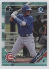 2019 Bowman Chrome Prospects Aqua Refractor 4/125 Miguel Amaya #BCP-35 k1i