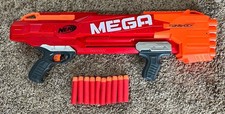 NERF N-Strike Mega TwinShock Action Blaster With 10 Darts  Tested 