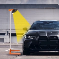 800W Paint Curing Baking Lamp Short Wave Infrared Paint Drying Lamp 360° Rotate