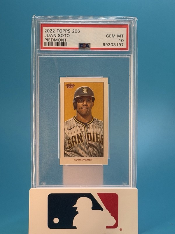 2022 Topps 206 Juan Soto Piedmont Back PSA 10 Only One Graded Future HOFER