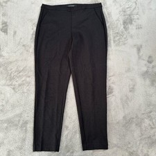 Liverpool Black Textured Trousers Pants Women's size 10/30 Career