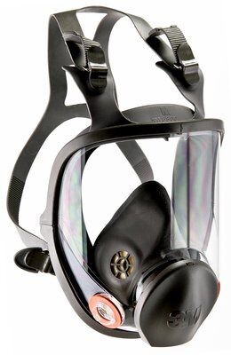 Masque complet 3M 6800 respiratoire réutilisable de protection série 6000 K6800