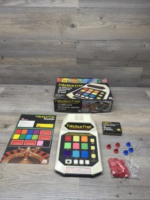 Mego Corp Electronic Handheld Game - Fabulous Fred - Kinda Working READ !!!!!