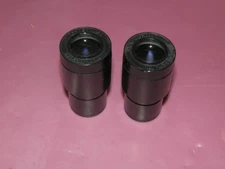 Lot of (2) Pair Of Nikon Microscope Eyepieces 10x / 18 CFWE Magnifier