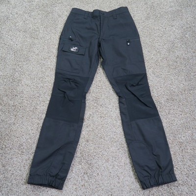 Revolution Race Pants Mens XS Black Nordwand Hiking Outdoor RVRC Stretch 29x32