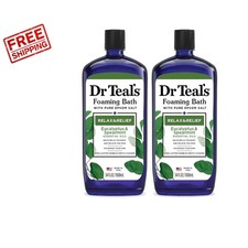 Hydrating Eucalyptus  Spearmint Foaming Bath Gel with Epsom Salt - 34 fl oz