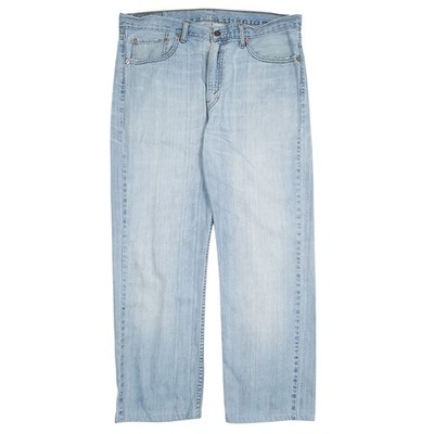 LEVIS 751 Jeans Regular Fit Blue Denim Trousers Mens W36 L28