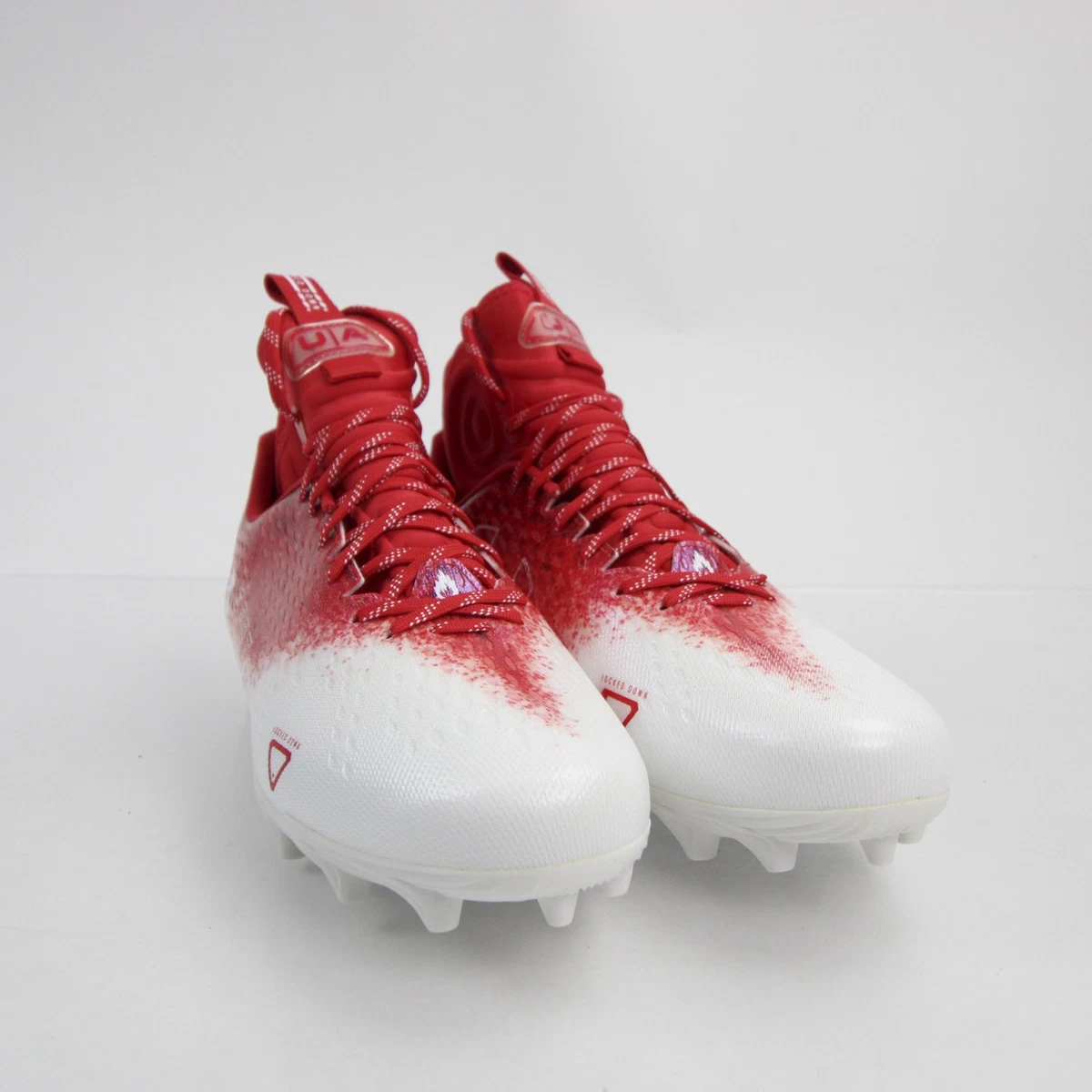 Under armour Red 13 US Football Shoes & Cleats for Men for  display picture 2