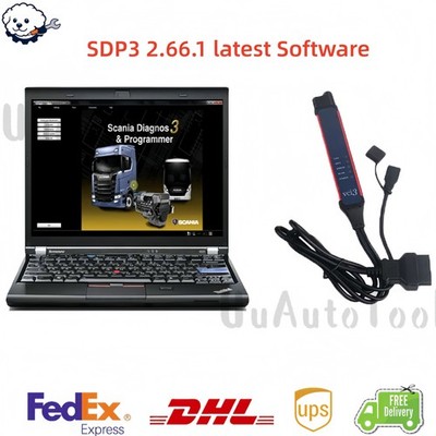 New Truck Diagnostic Tool  VCI-3 SDP3 V2.66.1 OBDII Truck Diagnostic Scanner