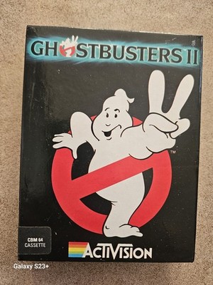 Commodore 64 C64 Spiel * GHOSTBUSTERS II * Tape Kassette ( Activision )
