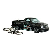 F-150 Svt Lightning Custom Hot Wheels Keychain Black Ford Pickup Truck