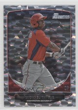 2013 Bowman Prospects Silver Ice Michael Taylor #BP47 h3a