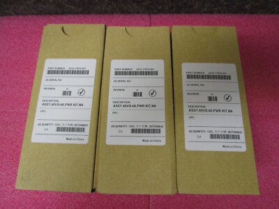 Lot of 3 POLYCOM  2215-17670-001 48V IP PHONE POWER SUPPLY KIT
