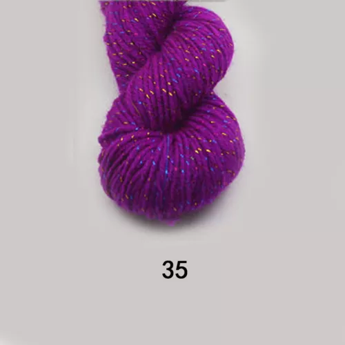 44 colori maglia a mano lana bambino latte cotone uncinetto filato grosso 50g/palla - Foto 58 di 67