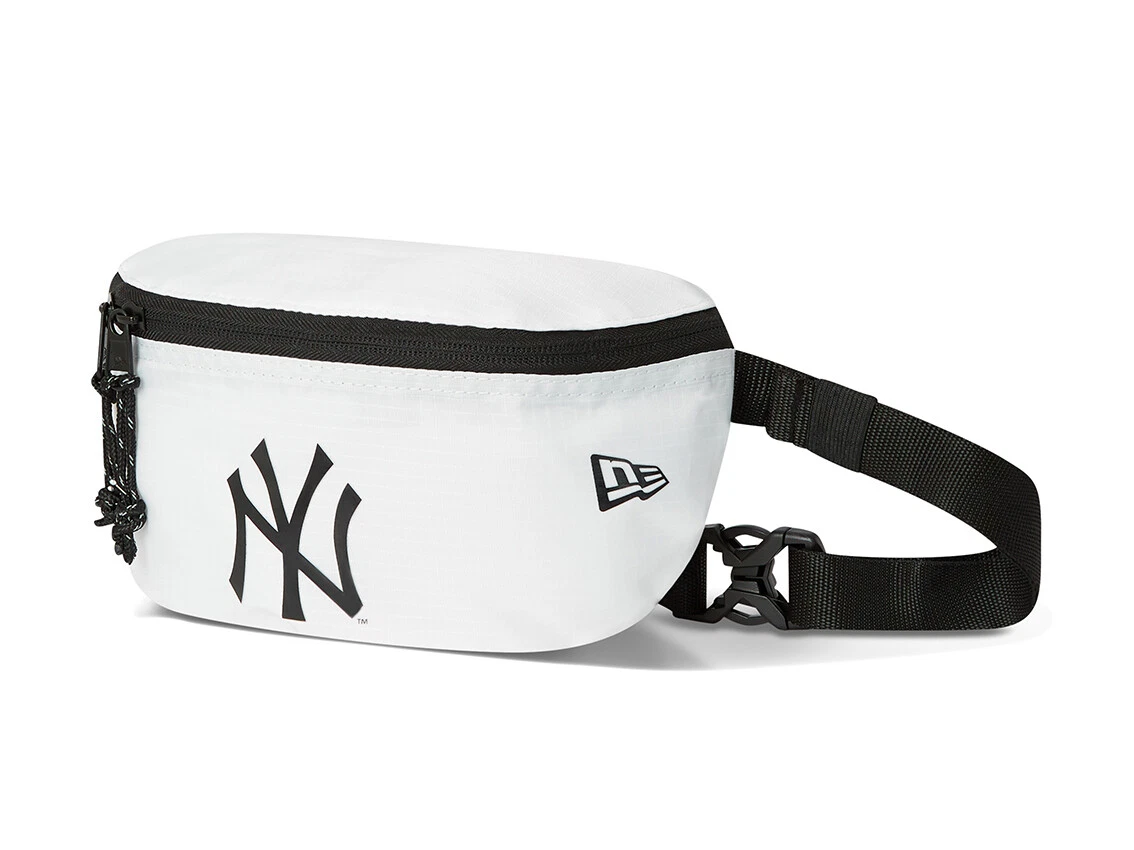 New Era Cap MLB NY Yankees White Festival Fanny Pack Mini Waist Bum Bag -  2.5L