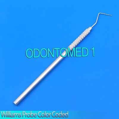 Williams Probe Color Coded Marking Dental Periodontal Instruments