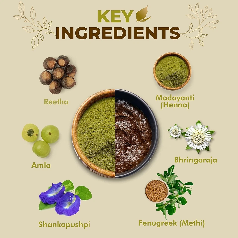 Acondicionador capilar ozono henna | hombres y mujeres | Ideal para cabellos fuertes y dañados, S Foto 3 de 4