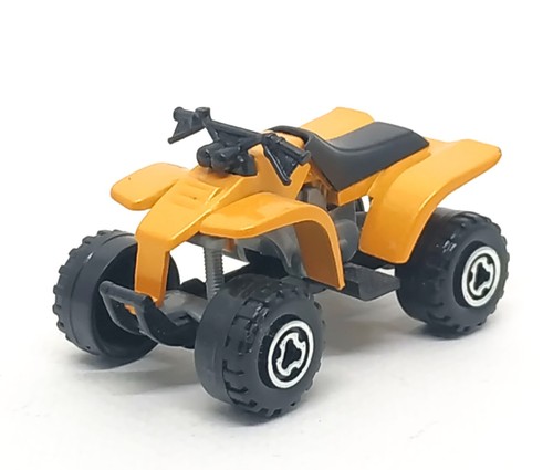 Majorette ATV Car QUAD Orange 1/25 3" no Package - Picture 3 of 6