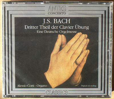 J.S. Bach - Dritter Theil der Clavier Übung - Alessio Corti - 2 CDs neu & OVP