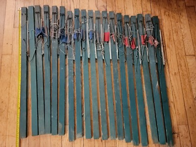 Lot of 19 (2 Broken). Rare Ice Fishing Vermont Champlain Jack Tip Downs. Walleye