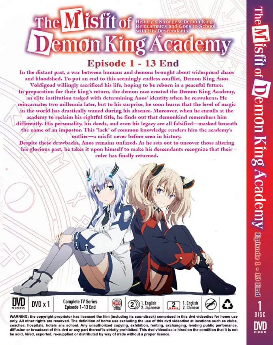 The Misfit of Demon King Academy II New Visual : r/anime