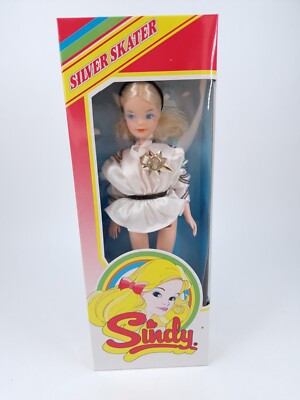 Silver Skater Sindy Doll New In Box Vintage 1980s Pedigree Original Blonde