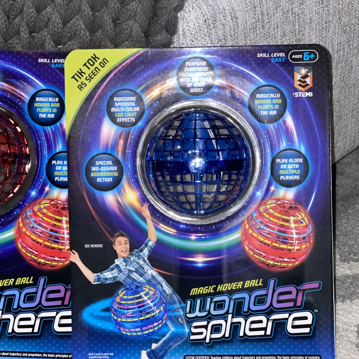 【WONDER WONDER】David Heart Back Pocket Balloon Washed PT Wonder Sphere - Set of 2 Magic Hover Flying Balls – CHAP