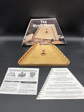 NEPENENOYKA LAP HARP THE MUSIC MAKER IN BOX w/ SONG SHEETS MADE IN BELARUS EUC