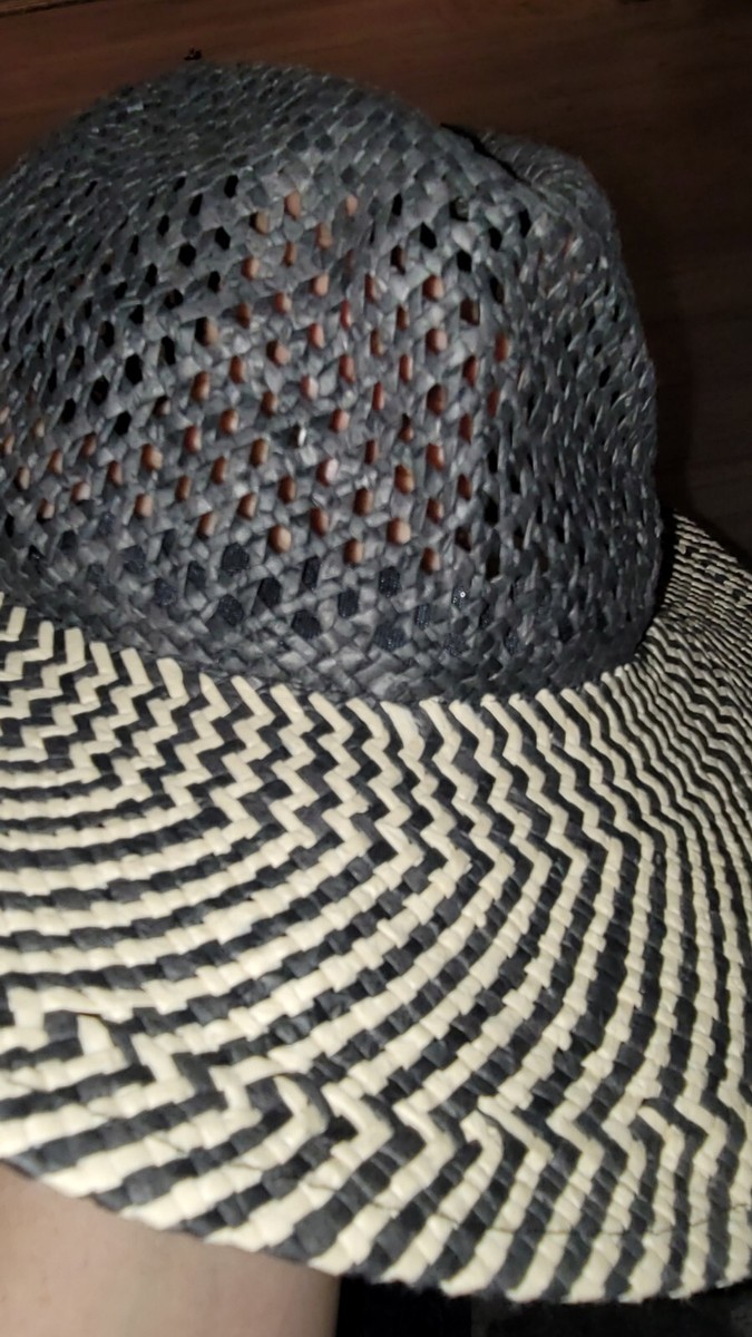 Tabitha Brown for Target - Black Straw Hat NWT | eBay display picture 1
