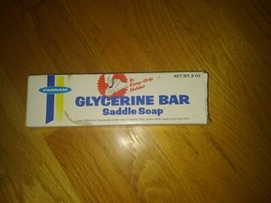 VINTAGE FARNAM GLYCERINE BAR SADDLE SOAP 