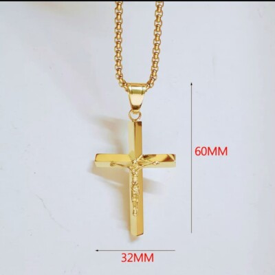 【2plan】24SS★ [MADE] 051 Jewel Cross Necklace 24