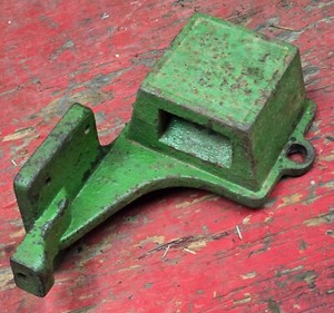 Antique Vintage Hit Miss 4hp Novo Engine - Magneto Mount and Crank Vent Assembly