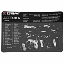 TEKMAT Sig Sauer P226 CLEAING MAT - 11" X 17" - Bonus Towel